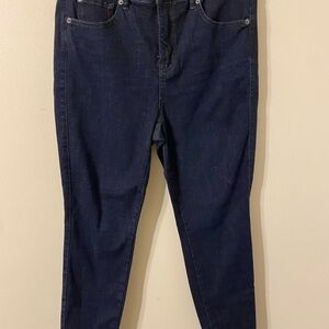 Torrid Dark Blue Wash Trio Fit Skinny Jeans fits 10R 12R 14R